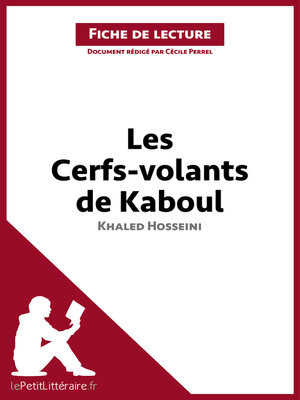 cover image of Les Cerfs-volants de Kaboul de Khaled Hosseini (Fiche de lecture)